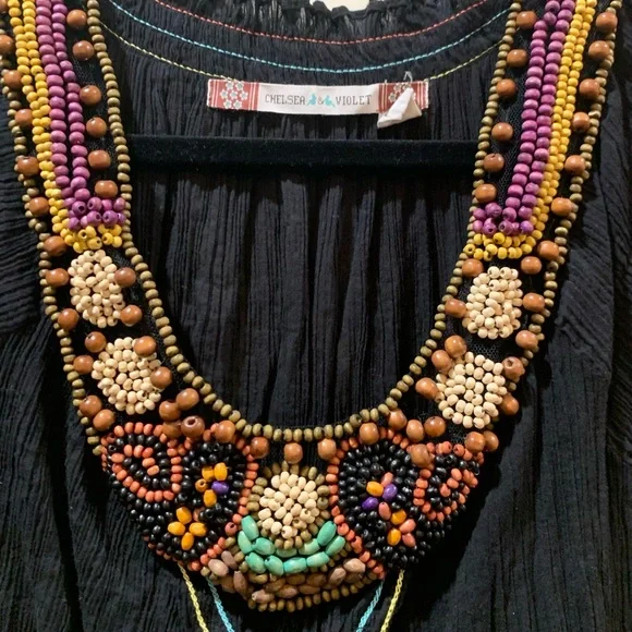 Chelsea & Violet 🍒 boho Blouse - Picture 2 of 9